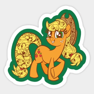 Applejack Sticker